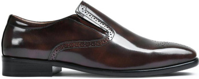 dumanera Daniel Brogues For Men(Brown , 10)