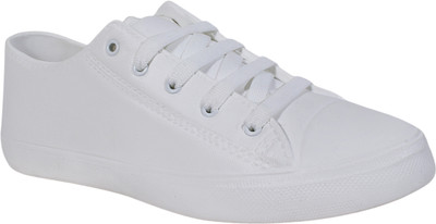 Heatup Men's Lightweight and Comfortable EVA Canvas Shoes with Lace-Up Closure Casuals For Men(White , 10)