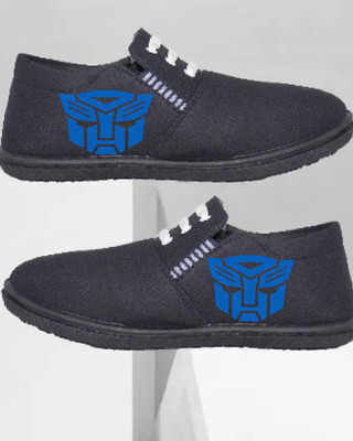 Kenamin Stylish Casual Shoes for Men and kids Casuals For Men(Black, Blue , 9)