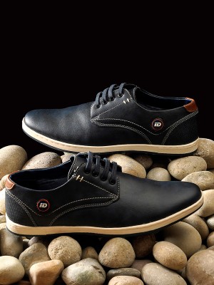 iD Casuals For Men(Dark Blue , 10)