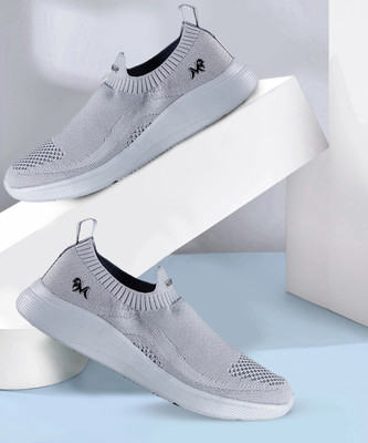 Neemans The Everyday Basic Slip On Casual Shoes For Men | Lightweight & Comfortable Slip On Sneakers For Men(Grey , 11)