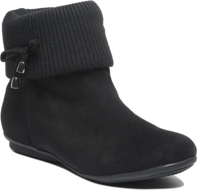 Bruno Manetti BSP-06-Black Boots For Women(Black , 3)