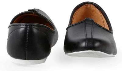 JAIPUR DIVINECRAFT Men's Jalsa Jutti,Jutis For Men BLACK Slip On For Men(Black , 6)