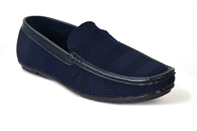 AJANTA Loafers For Men(Blue , 7)