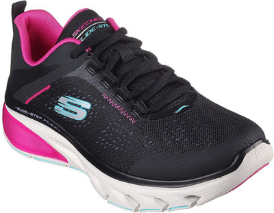 Skechers GLIDE-STEP FLEX AIR Sneakers For Women(Black , 3)