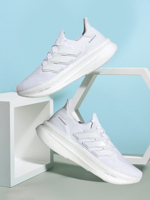ADIDAS ULTRABOOST 5 Running Shoes For Men(White , 7)