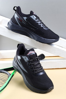 Abros HARWIN Running Shoes For Men(Black , 8)