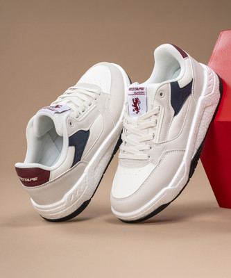 RED TAPE ETPU Casual Sneaker Shoes for Men | Elegantly Rounded Front, Soothing Insole Sneakers For Men(Off White, Navy , 6)