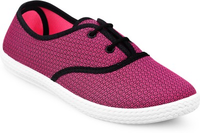 Paragon K1010L Stylish Smart Daily Occasional Comfortable Cushioned Shoes Sneakers For Women(Pink)