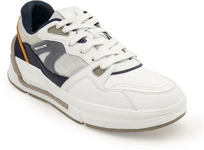 RED TAPE Men's Lifestyle Sneakers for Everyday Casual Style Sneakers For Men(White, Blue , 10)