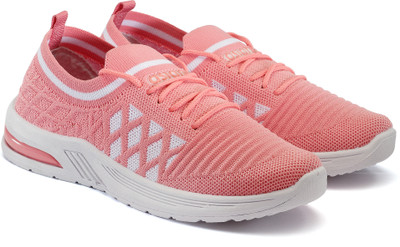 asian Stylish Partywear Sneakers Casual Shoes Sneakers For Women Sneakers For Women(Pink , 8)