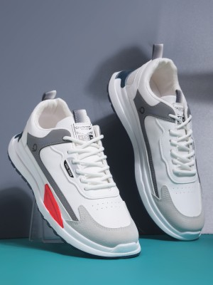 CALCETTO CLT-2017 Sneakers For Men(White, Grey)