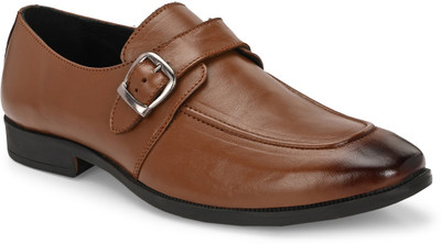 SeeandWear Monk Strap TAN Monk Strap For Men(Tan , 9)
