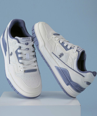 RED TAPE Lifestyle Sneaker Shoes for Men | Elegantly Rounded Front, Soothing Insole Casuals For Men(White, Blue , 10)