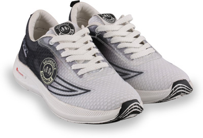 BalanSole Lightweight Sneakers for Men – Cushioned Comfort & Sporty Dual-Tone Design Outdoors For Men(White, Grey , 10)