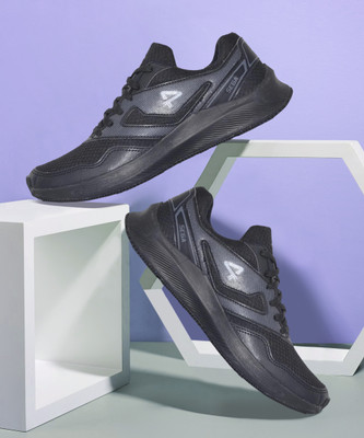 SEGA Original COMFORT Running Shoes For Men(Black , 8)