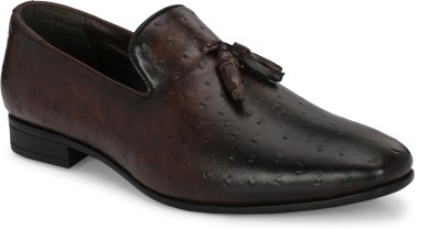 House of Pataudi Premium Comfort Outdoor Loafers For Men(Brown , 9)