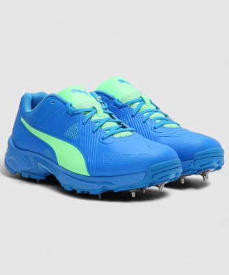 PUMA Spike 19.1 Cricket Shoes For Men(Blue , 11)