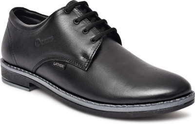 DENSU Densu Premium Leather Formal Shoes For Formal Occasions Party Wear For Men(Black , 6)