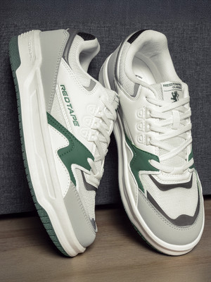 RED TAPE Men’s Lifestyle Casual Shoes Sneakers For Men(White, Green , 8)