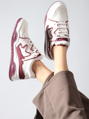 TRIKSY Sneakers For Women(Maroon , 7)