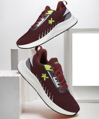 HRX by Hrithik Roshan Running Shoes For Men(Maroon , 7)