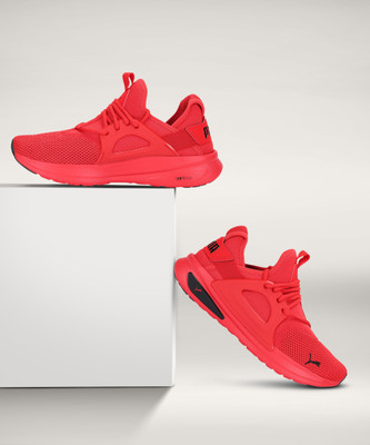 PUMA Softride Enzo Evo Walking Shoes For Men(Red , 10)