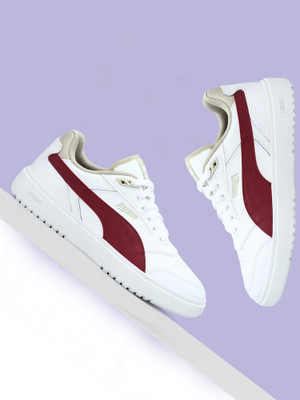 PUMA Doublecourt Sneakers For Men(White , 8)