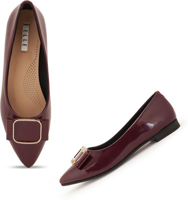 Elle Bellies For Women(Maroon , 6)