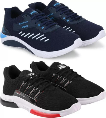 ELASA TY-TOOOFAN BLUE_RUNFREE BLACK For Men(Blue , 6)