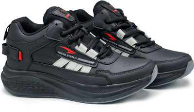 asian Boss-07 Sneakers,Sports,Training,Gym,Walking,Stylish Running Shoes For Men(Black, Red , 10)