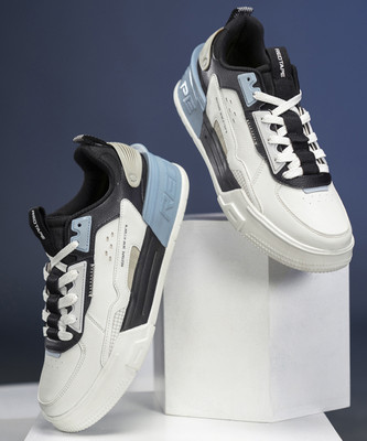 RED TAPE Shoes for Men | Lifestyle Casual Sneakers for Men | Sports Shoes Sneakers For Men(White, Blue , 9)
