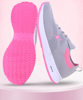 Sparx SL 167 Running Shoes For Women(Grey, Pink , 6)