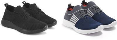 Face Stylish Sports Shoes for Men – Ideal for Running, Gym & Training Sneakers For Men(Black, Navy, Grey, White , 6)