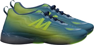 MKS Hyperon Men's Running Shoes for Men I Sport Shoes Casuals For Men(Blue, Green , 7)