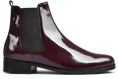 dumanera Wellington Boots For Men(Burgundy , 9)