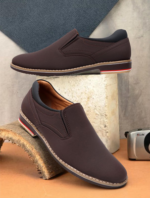 EZBRO EZ-3281 Stylish Trendy Formal/Everydayuse/Casual Shoes For Men's And Boys Corporate Casuals For Men(Brown , 10)