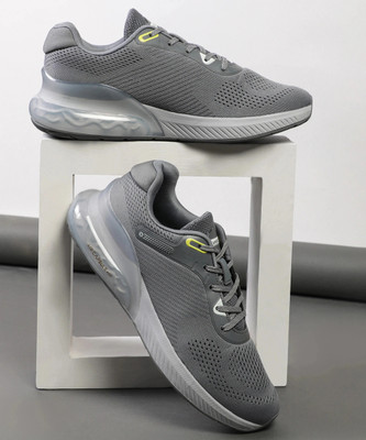 CAMPUS Sports Shoes | Ultra-Comfortable Steps with Air Capsule Pro | Lace-Up Running Shoes For Men(Grey , 9)