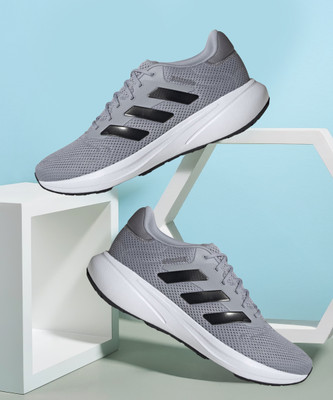 ADIDAS RESPONSE RUNNER U Running Shoes For Men(Silver , 10)