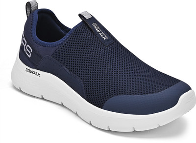 Skechers GO WALK FLEX Walking Shoes For Men(Blue , 7)