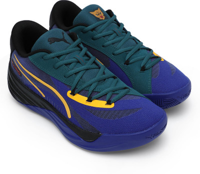 PUMA All-Pro NITRO Crowd Craze Basketball Shoes For Women(Blue , 3)
