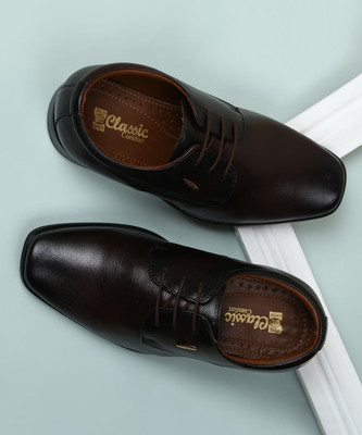 RED CHIEF Derby For Men(Brown , 8)