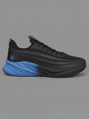 Cult Strix Running Shoes Enhanced Cushioning Enhanced Grip Lightweight High Traction Running Shoes For Men(Black, Blue , 6)