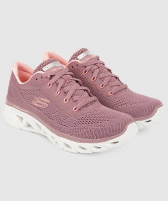 Skechers Glide-Step Sport-Hig Running Shoes For Women(Pink , 3)