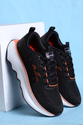 COLUMBUS REGEN Casual Shoes|Training & Gym Shoes|Walking Shoes| Running Shoes For Men(Black, Orange , 7)