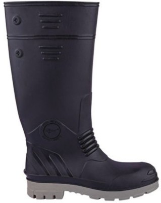 gumboots Gumboots with Steel Toe ISIMark For Men(Black , 6)