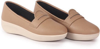 FAUSTO Loafers For Women(Brown , 9)