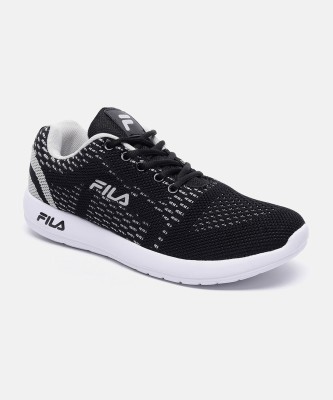 FILA Running Shoes For Men(Black , 6)