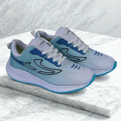 lymn Lymn NeoBolt Ocean Blue Men’s Sneakers | Lightweight Walking & Sports Comfort Sneakers For Men(Blue , 6)