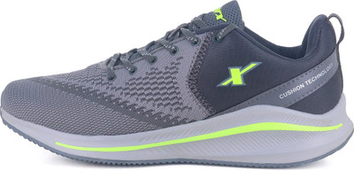 Sparx SM 678 Running Shoes For Men(Grey, Green , 7)